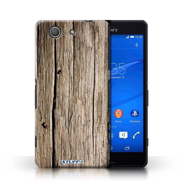 Coque Transparente Gel Fantaisie Pour Sony Xperia Z3 Compact - Anti-chocs, Neuve Sous Blister