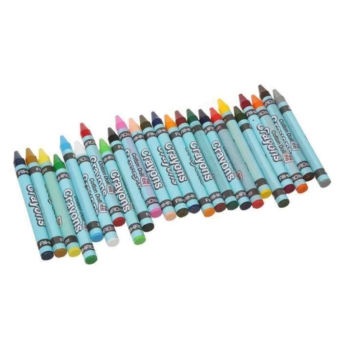 Pastels a l'Huile Set 24pcs Gras Crayon Baton Peinture Dessin Cadeau Enfant  Artiste Da01128 - Cdiscount Beaux-Arts et Loisirs créatifs