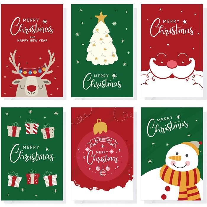 Carte Postale Noel Avec Enveloppe Cdiscount