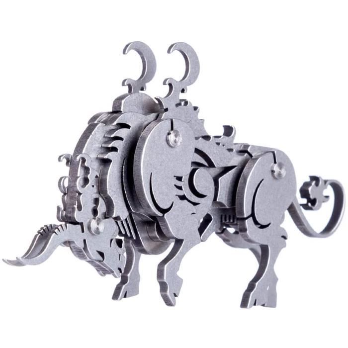 Puzzle 3D en Métal, Maquette Puzzle 3D en Metal au Laser Cut Puzzles, Jouet de Construction pour