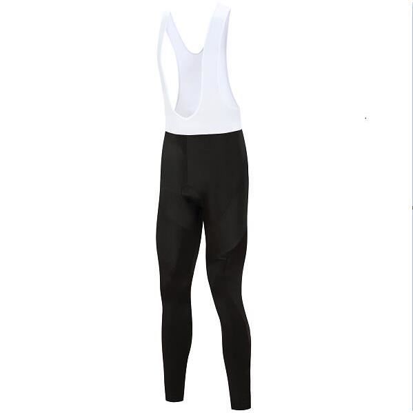 Collants Longs De Cyclisme FDX Avec Bretelles - Hiver, Thermiques, Rembourrés - Homme - Noir/Gris