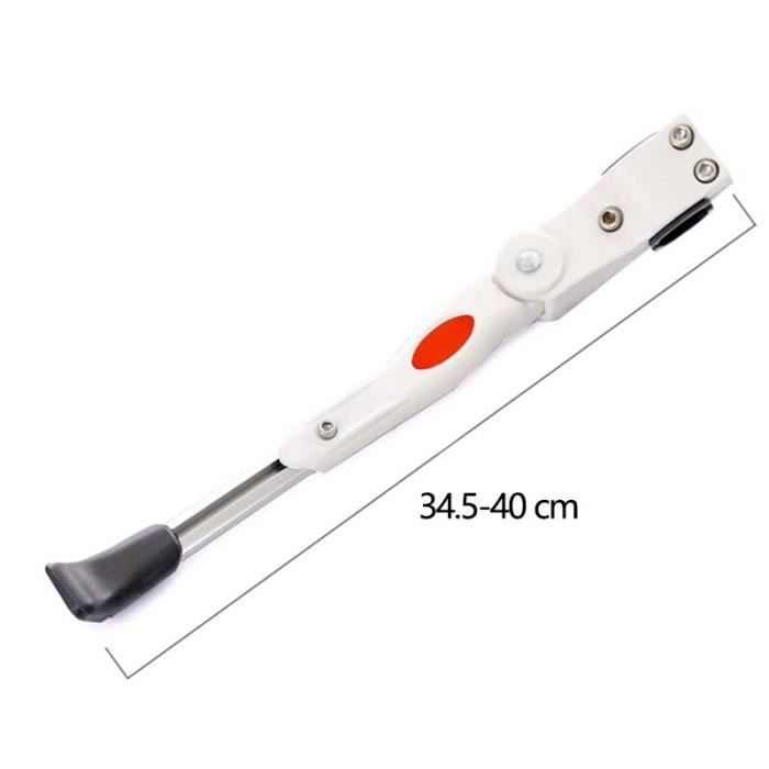 Béquille de moto réglable CNC en alliage d'aluminium support latéral jambe accessoire universel