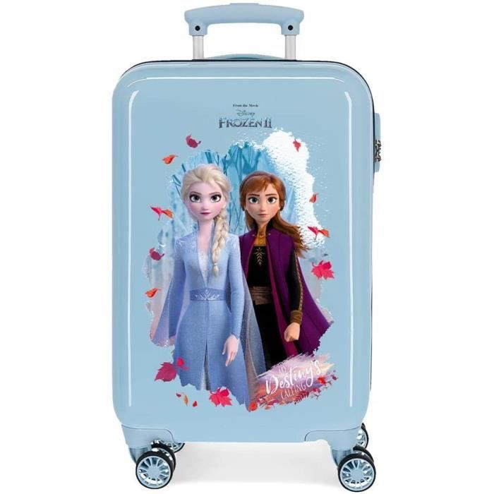 Valise Rigide Enfant Marvel Spiderman Go Webs Go - Bleue 38x50x20cm ABS 4 Roues Serrure Combinaison