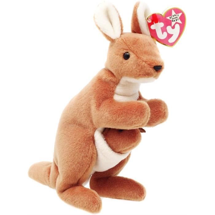 peluche ty kangourou