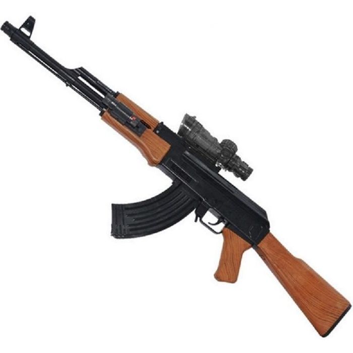 IMMENSE PISTOLET A EAU 72 CM AK47 FUSIL AVEC RESERVOIR PLEIN AIR JOUET