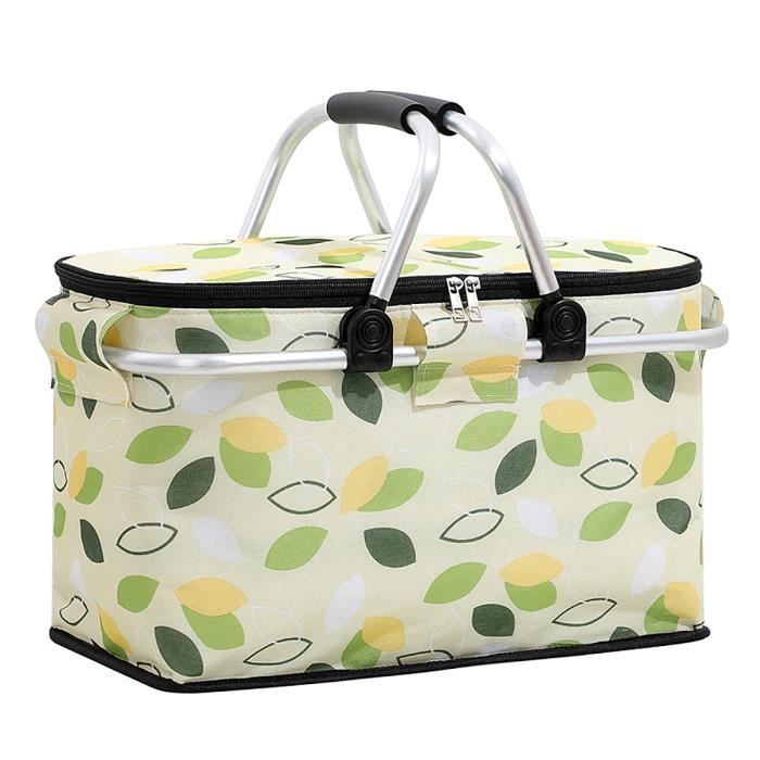 Sac Isotherme - BININBOX - Multi-Couleurs - 40x23x20 cm - 22L - Résistant à leau