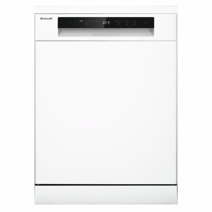 BRANDT Lave vaisselle 60 cm 14 couverts 44 db BF3424CW - vue 3
