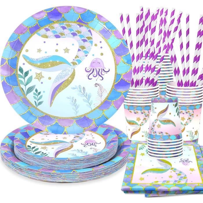 Set De Vaisselle Pirate Baker Ross - 25 Pièces Pour Fête D'enfants (nappe, Assiettes, Gobelets, Serviettes) - Thème Aventure