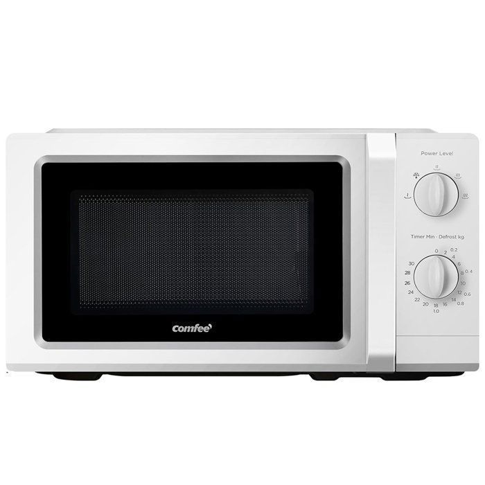 Micro-ondes COMFEE' Inverter 19L - 700W, 5 Niveaux De Puissance, Décongélation - Blanc - Minuterie 30 Min