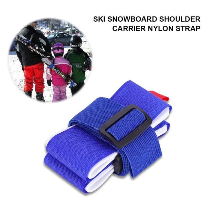 INOOMP 18 Pièces Sangle De Ski Trucs De Ski Accessoires d'exercice Sangle  De Maintien De Ceinture De Traîneau Extérieur Sangle De Snowboard  Porte-Skis