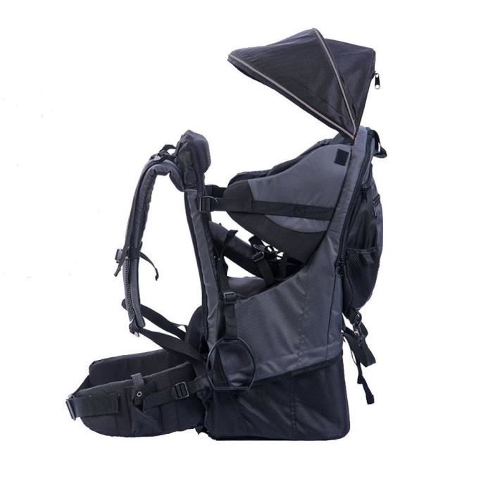 Dukwin Porte Bebe Dorsal Pour Les Randonnees Et L Excursion Noir Cdiscount Puericulture Eveil Bebe