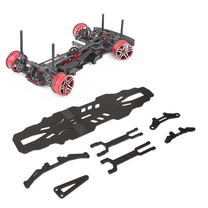 Pièces De Rechange Pour Plaque Inférieure De Châssis En Alliage D'aluminium Pour Voiture HSP 94122 1 10 Rc Violet 95048628