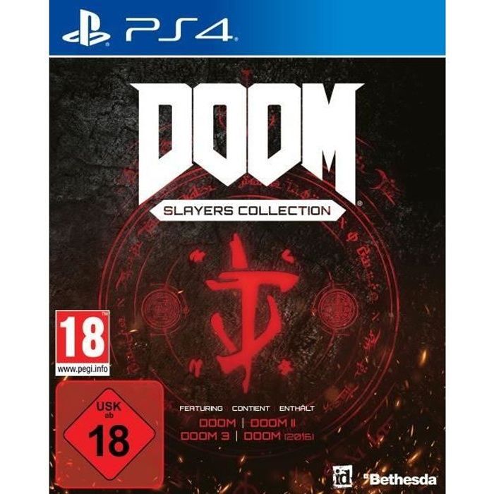 Generique Bethesda Doom Slayers Collection PS4 - 5055856427315