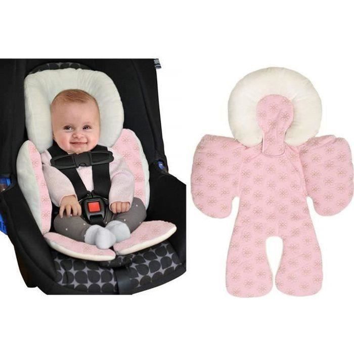 ALL14051 Bebe Enfant Soutien Coussin Landau Poussette Siege Auto Reducteur Confort pour poussettes Reducteur Siege Auto Rose Par KE Achat Vente siege auto ALL14051 Bebe Enfant Soutien Coussin Landau P...