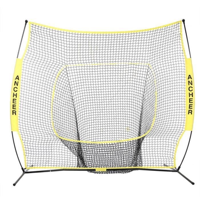 7 x 7ft baseball softball training filet avec cadre d'arc - Cdiscount Sport