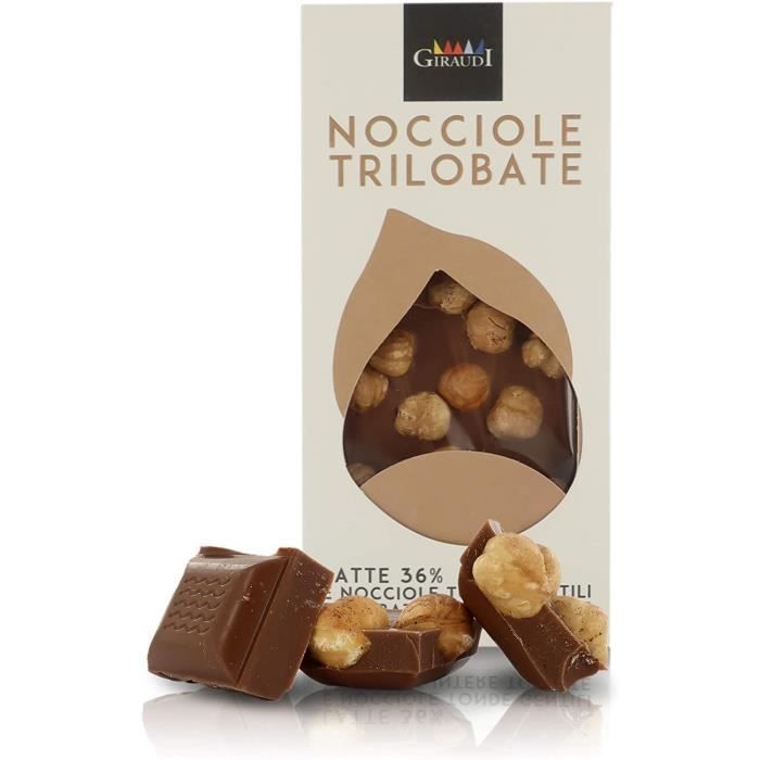 Tablette de chocolat noir et Noisettes Grillées - 100g