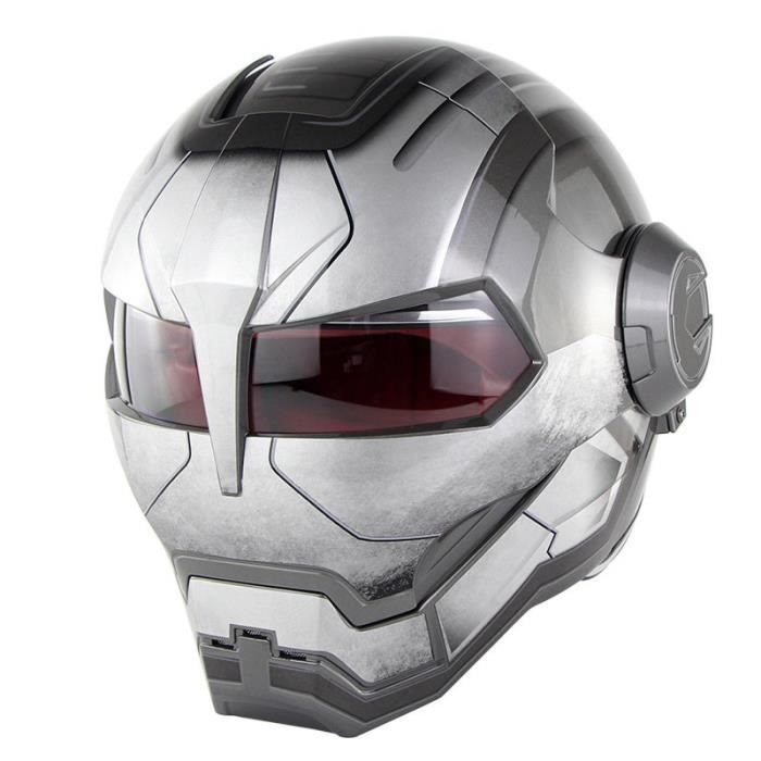 Casque Moto Unisexe de Marque luxe Transformateurs Iron Man Soman SM515  casque intégral de moto casque - Cdiscount Auto