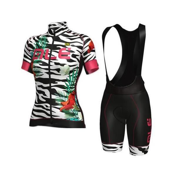 Combinaisons de Cyclisme Tops V/éLo de Route Respirant pour L/éT/é Cuissard /à Bretelles en Gel 9D pour Les Sports de Plein Air Ensembles de Maillot de Cyclisme pour Femmes