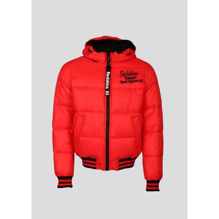 Doudounes REDSKINS WALLAS FORD Red Cdiscount Pret a Porter