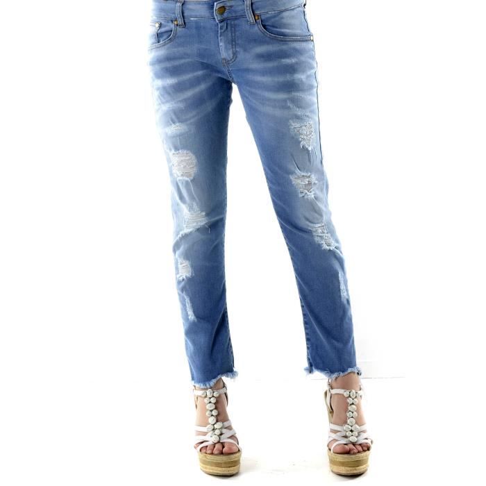 Jeans femme bleu neuf Meltin'Pot taille W30-L34 modèle Nicole (or2