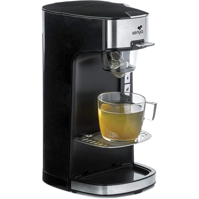 Machine a the noire Tea Time SENYA, theiere electrique compa