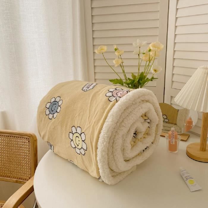 Couverture Polaire En Flanelle - Paon - Douce Et Chaude - Anti