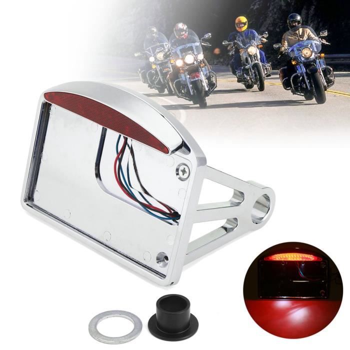 T4W LED Plaque Immatriculation Support Montage Feux Arrière Pr Harley