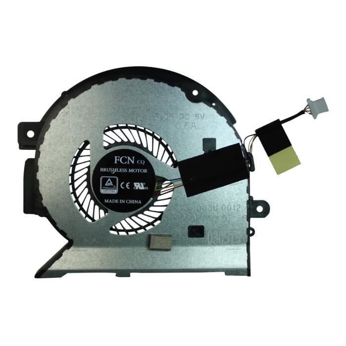 Ventilateur De Refroidissement CPU Pour Portable HP 15-ay053nr/071nr/081nr/083nr - 5V - Connecteur 4 Broches