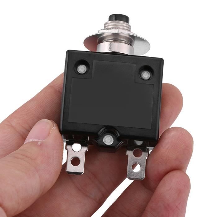 Disjoncteur à Lames 15 AMP - Lot De 3, Réinitialisation Manuelle, Pour Voiture, Camion, Bateau - Protection Contre Courts-circuits Et Surcharges