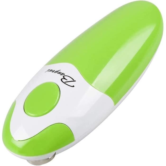 Ouvre-boîte électrique Automatique Kwaiffeo - Ouverture à Une Touche, Sécurité Maximale Pour Personnes âgées Et Arthrite - Vert - 10