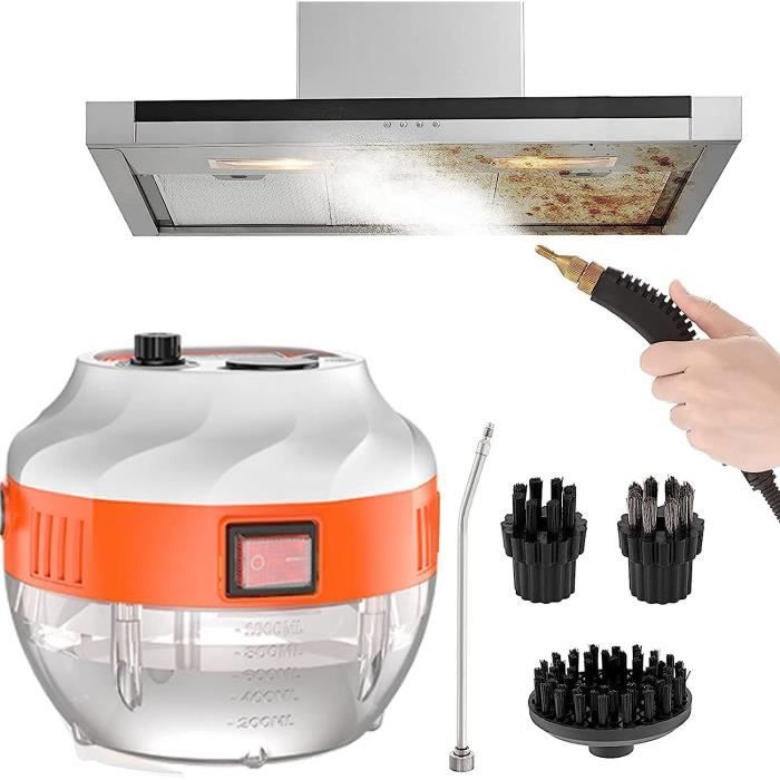 Nettoyeur Vapeur Manuel 2500W 3 Bar - Avec Buses Pour Cuisine, Salle De Bain, Voiture