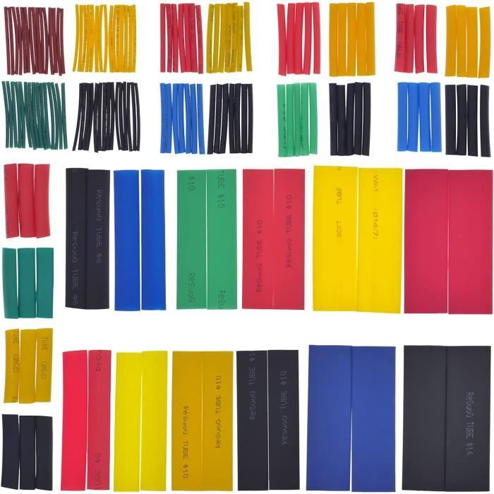 Lot de 164 gaines thermorétractables pour câble électrique 21 — free download