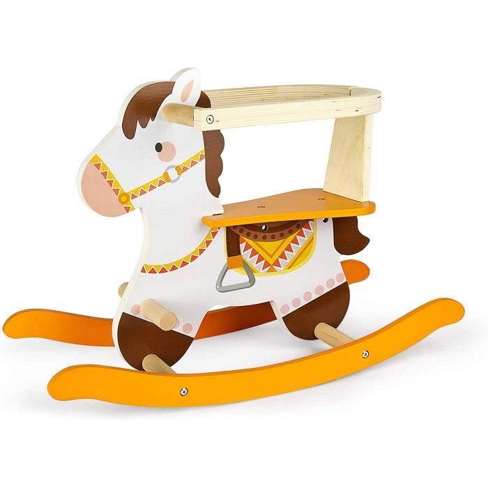 Leomark Cheval Bascule Baby eois Jouet Premier ge pour