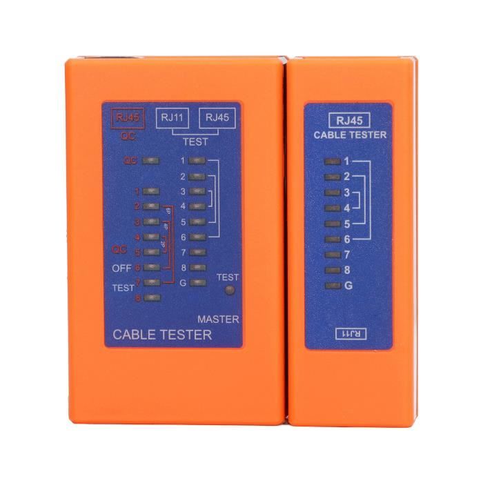 Câble De Continuité Martindale TL77 R2 - Longueur 30 M, Prises 4 Mm, Pince Crocodile - Pour Tests électriques Terre