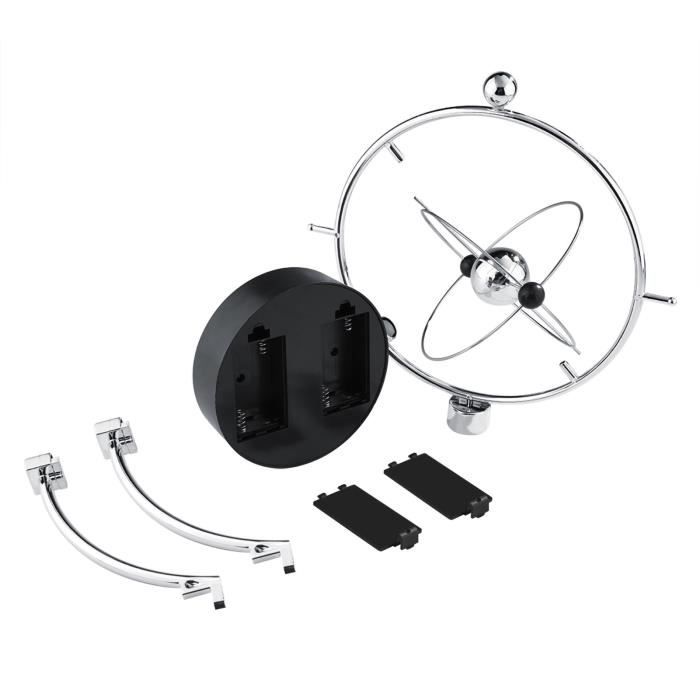 Magnifique toupie électronique mouvement perpétuel gyroscope magnétique rotatif pendant des Magnifique toupie électronique mouvement perpétuel gyroscope magnétique rotatif pendant des