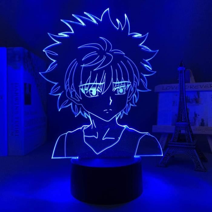Veilleuse LED Hunter X Hunter 16 Couleurs - Gon & Kirua - Télécommande USB (Neuf)