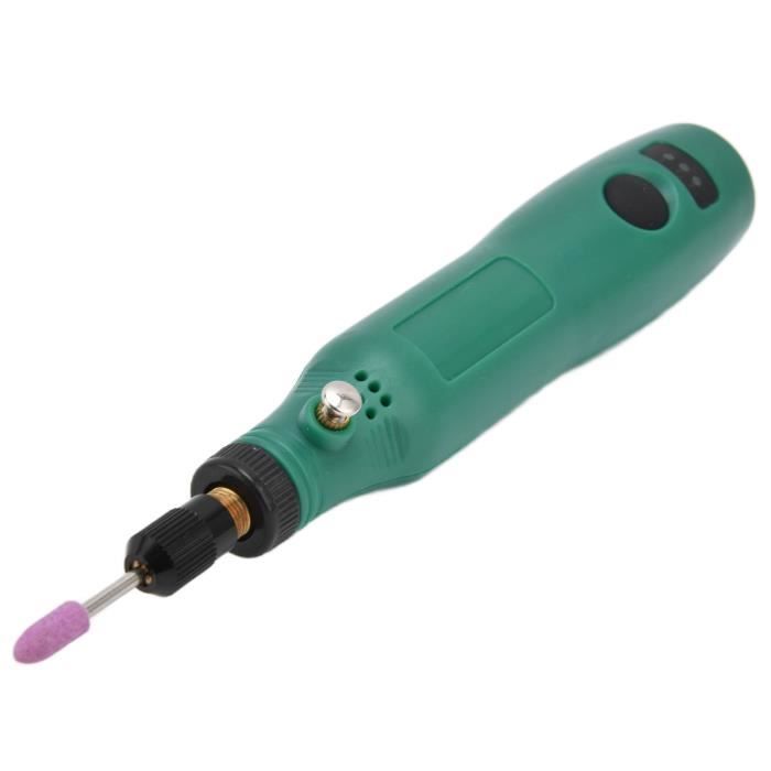 SET3 - HILDA – Mini perceuse électrique sans fil, Graveur, Broyeur avec