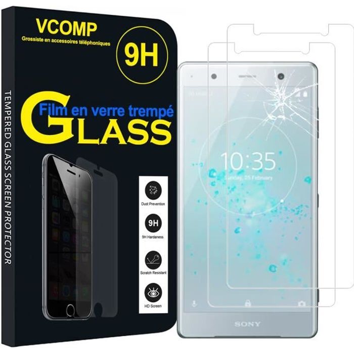 Protection En Verre Trempé Pour Sony Xperia XZ2 Premium - Film Anti-rayures Et Anti-chocs