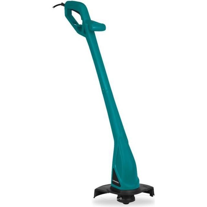 VONROC D&eacute;broussailleuse 300W - Diam&egrave;tre de coupe 23cm - Syst&egrave;me Tap and Go - Bobine de fil de 4m incluse