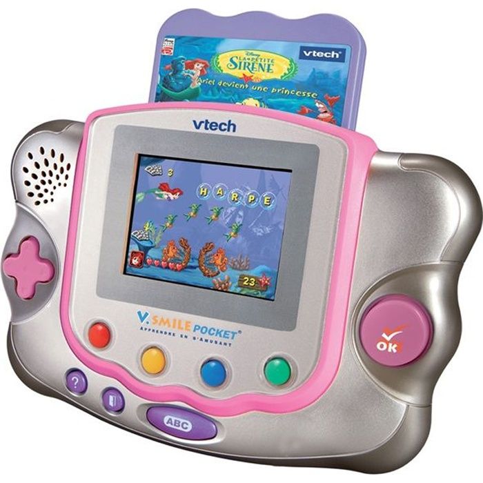 VTECH Console Vsmile pocket Petite sirène - Cdiscount Jeux - Jouets