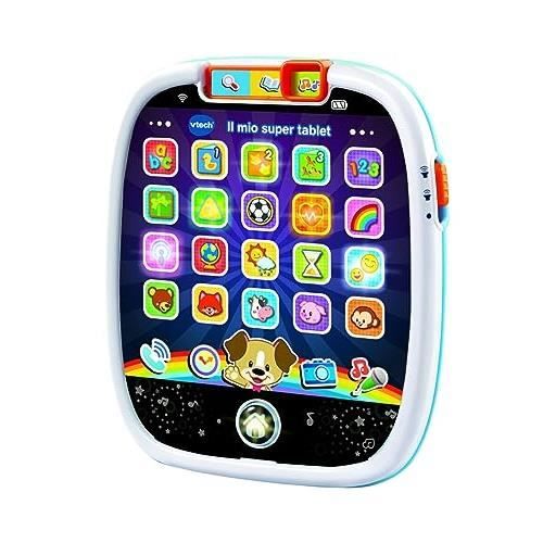 Tablette pour enfants - VTECH - IL MIO SUPER TABLET - 25 icônes interactives - 7 pouces - Mixte