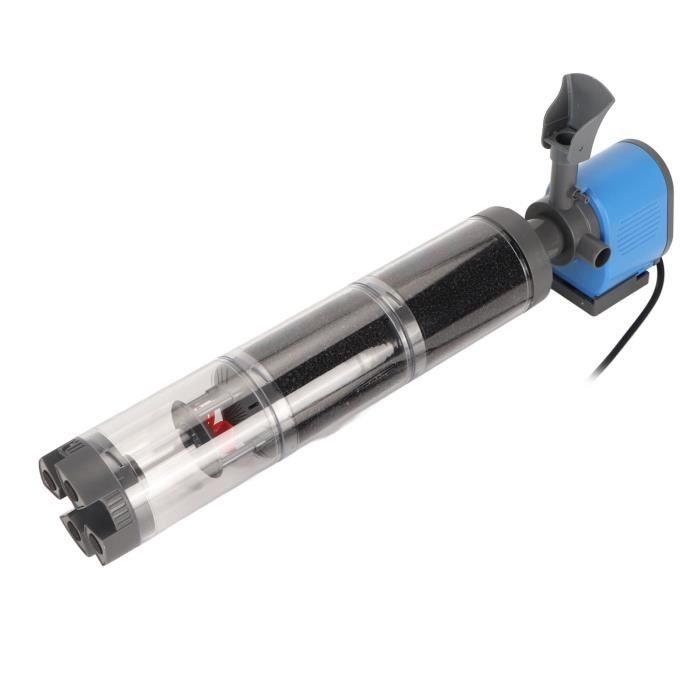 Comparer les prix de Filtre de pompe d'aquarium - VVIKIZY - 5 en 1 - Silencieux - Oxygénation efficace - Débit 2500L/h
