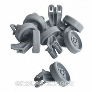ROULETTE PANIER INFERIEUR DIA36M-MX8 pour lave …