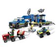 LEGO 60315 City Le Camion de Commandement Mobile de la Police, Figurines de Policiers, Jouet Tracteur, Garcons et Filles Dès 6 Ans-1