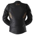 Veste cuir moto femme Furygan Alba - noir/or - S-1