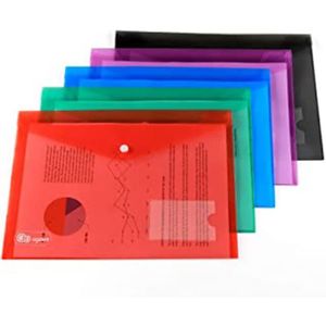 Pochettes Adhésives Transparentes PACKY A5 - Lot De 100 - Pour Documents, Factures, Bordereaux - Étanches Et Résistantes