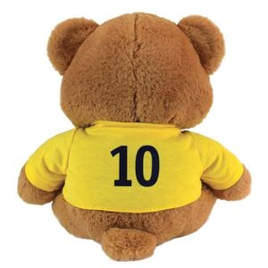 Revivez l'histoire du PSG avec cet ours en peluche arborant les mythiques bandes Hechter. Un Revivez l'histoire du PSG avec cet ours en peluche arborant les mythiques bandes Hechter. Un