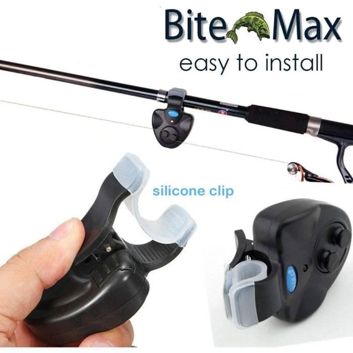 Détecteur De Touche Pour La Pêche - Avec LED Light Strike - Indicateur De Touche électronique Avec Détecteur De Mouvement - Accessoires De Pêche Avec Détecteur De Touche - Pour La Pêche