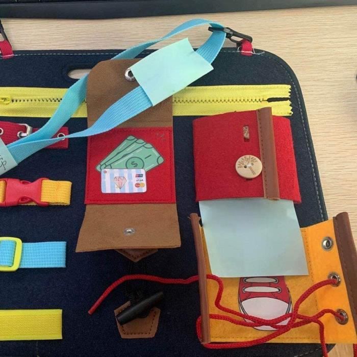 Ainiv Labyrinthe Magnétique Des Lettres – Tableau En Bois Avec 26 Lettres Et 20 Cartes Mots CVC – Jouet Montessori Dès 3 Ans