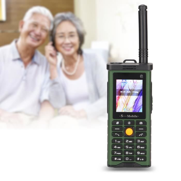 SMARTPHONE Téléphone portable 4 cartes SIM à la résistance automatique de  chocs 16g de téléphone portable style-EU Plug 3 - Cdiscount Téléphonie